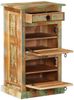 vidaXL Schuhschrank mit 4 Fächern und Schublade Altholz Massiv 243974 Bild 3