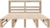 vidaXL Massivholzbett ohne Matratze 120x190 cm Kiefernholz 3306516 Bild 4
