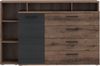 Forte JACKY Sideboard Schlammeiche und Schwarzeiche Bild 2