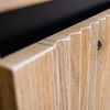 AX LIVING TV-Lowboard Bodrum TV-Schrank 2 Schubladen 178 cm Eiche Evoke Bild 3