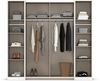 rauch Kleiderschrank, Dreh- und Schwebetürenschrank KRONACH, 4-türig, Eiche Artisan, 225 x 210 x 60 cm Bild 5