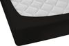 biberna Feinjersey-Spannbetttuch 0077144, schwarz, 1x 90x190 cm - 100x200 cm Bild 2