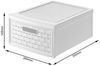 Rotho Schubladenbox Country klein, 8,3 L weiß Bild 3