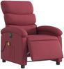 vidaXL Massagesessel Elektrisch Weinrot Stoff 3203969 Bild 3