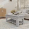 vidaXL Couchtisch Grau Sonoma 102x55x42 cm Holzwerkstoff 813075 Bild 3