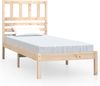 vidaXL Massivholzbett Kiefer 75x190 cm 2FT6 Small Single [3100983] Bild 2