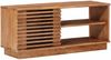 vidaXL TV-Schränk mit Speicher mit Tür Natur 90 x 30 x 40 cm 42020063 Bild 3