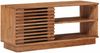 vidaXL TV-Schränk mit Speicher mit Tür Natur 90 x 30 x 40 cm 42020063 Bild 2