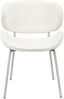 Selsey 'Pretically ' Polsterstuhl mit pflegeleichter Chenille, Creme Bild 4