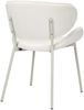 Selsey 'Pretically ' Polsterstuhl mit pflegeleichter Chenille, Creme Bild 3