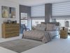 ibonto HOCHKOMMODE HANDWERKLICHE EICHE 40x120x97cm (H 97 x T 40 x B 120 cm) Bild 3
