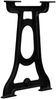 vidaXL Esstisch-Beine 2 Stk. Y-Gestell Gusseisen 245423 Bild 2