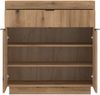 Schuhschrank >DELAMAR< in Coast Evoke Eiche Dekor - 88,2x92,5x39,6 (BxHxT) Bild 2