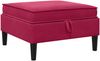 vidaXL Sofa-Hocker mit Stauraum Weinrot Samt 42027137 Bild 2