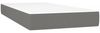 vidaXL Boxspringbett mit Matratze Dunkelgrau 120x190 cm Stoff 3269691 Bild 5