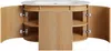 Vente-unique - LILIKO Waschbeckenmöbel Holz, Platte Beige - B 50 cm x H 46 cm x L 90 cm Bild 3