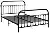 Bettgestell Schwarz Metall 160×200 cm [284502] Bild 2