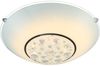 LED Deckenleuchte, Glas, Kristall 30 cm Bild 1