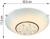LED Deckenleuchte, Glas, Kristall 30 cm Bild 5