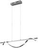 LED Pendelleuchte ISABEL Spirale in Chrom, 3 Stufen Dimmer, Breite 100cm Bild 2