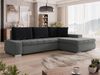 Ecksofa Orkan Mini (Farbe: Magic Velvet 2217 + Magic Velvet 2219) Bild 2