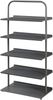 Schuhregal Poytya Stahl 119x60x32 cm Anthrazit [en. casa] Bild 2