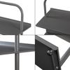 Schuhregal Poytya Stahl 119x60x32 cm Anthrazit [en. casa] Bild 5