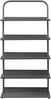 Schuhregal Poytya Stahl 119x60x32 cm Anthrazit [en. casa] Bild 4