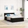 vidaXL Ottoman-Bett mit Matratze Schwarz 140x200 cm Samt 3311779 Bild 3