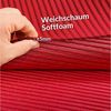 ANRO Schaum-Badematte Antirutschmatte Weichschaummatte Badezimmer Entspannung, Höhe 5 mm, strapazierfähig, Drainage Effekt, Rillen, wasserdurchlässig, rutschhemmend, pflegeleicht, Weich, Rutschfest, Rutschhemmend, Schnelltrockend, mit Drainagelöchern, ... Bild 3