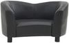 vidaXL Hundesofa Schwarz 67x41x39 cm Kunstleder 170946 Bild 3