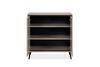 Finori Arona 01A Kommode, sand / schwarz | Kommode für Wohnzimmer | Maß: B x H x T ca. 90 x 90 x 38 cm | Kommode mit 2 Türen Bild 2