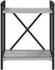 Bücherregal | Standregal Grau Sonoma 40 x 30 x 50 cm Holzwerkstoff Bild 5