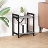 Bücherregal | Standregal Grau Sonoma 40 x 30 x 50 cm Holzwerkstoff Bild 2