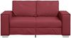 vidaXL Zweisitzer-Sofa Weinrot 160 cm Kunstleder 4105048 Bild 4