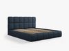 Micadoni Stauraumbett mit Kopfteil Bellis Boucle Baloo Dunkelblau 200x200 Bild 2