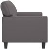 vidaXL 2-Sitzer-Sofa Grau 140 cm Kunstleder 359419 Bild 4