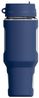 Praktische Glas Trinkflasche To Go Wasserflasche -– Ideal für Ihr tägliches Getränk Dunkelblau 1,2 Liter Bild 2