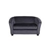 ebuy24 Sofa Velvet Sofa 2 Personen für Kind grau, 1 Teile Bild 4