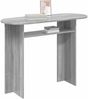 vidaXL Konsolentisch Graues Sonoma 100 x 39,5 x 75 cm Holzwerkstoff 8001164 Bild 3