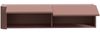 Hängeschrank >BREATHTAKER< 2 Klappen, 2 Fächer, Terrakottafarbig - 128,6x30,1x34cm (BxHxT) Bild 4
