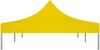 vidaXL Partyzelt-Dach 6x3 m Gelb 270 g/m² 315335 Bild 4