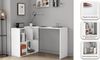 OTTO home Eckschreibtisch Jaaron, mit vier offenen Fächern, modernes und elegantes Design Bild 3