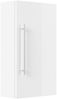 Badschrank-Set - Midischrank 75cm und Hängeschrank 62cm weiss hochglanz : Weiss hochglanz Bild 5