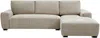Vente-unique - MICHELIA Sofa Stoff Beige - B 174 cm x H 85 cm x L 268 cm Bild 2