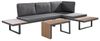 Outdoor Gartenlounge-Set RUNEI, mit Loungetisch, Aluminium, Kunststoff, (3-tlg), inkl. Sitz- und Rückenkissen, Wasserabweisend, B 253 x T 175 cm Bild 4