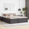 vidaXL Aufbewahrungsbett mit Matratze Grau 160 x 200 cm Kunstleder 3370172 Bild 1