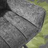 Barhocker Spinras 2er-Set, Webstoff mit Armlehne, modern drehbar, Taupe, gepolstert Bild 3