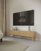 Selsey 'Nolie' TV-Lowboard 2-türig, Eichenholzoptik, 51 x 175 x 32 cm Bild 3