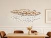 Elstead Lighting QN-LAGUNA-8P QUINTIESSE Kronleuchter Laguna E14 40W Stahl, Gold brüniert; L:40. 6cm H:36. 9cm B:106. 7cm dimmbar höhenverstellbar Bild 5